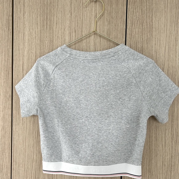 Adidas Women’s Originals Tape Waistband Tee - Picture 6 of 6